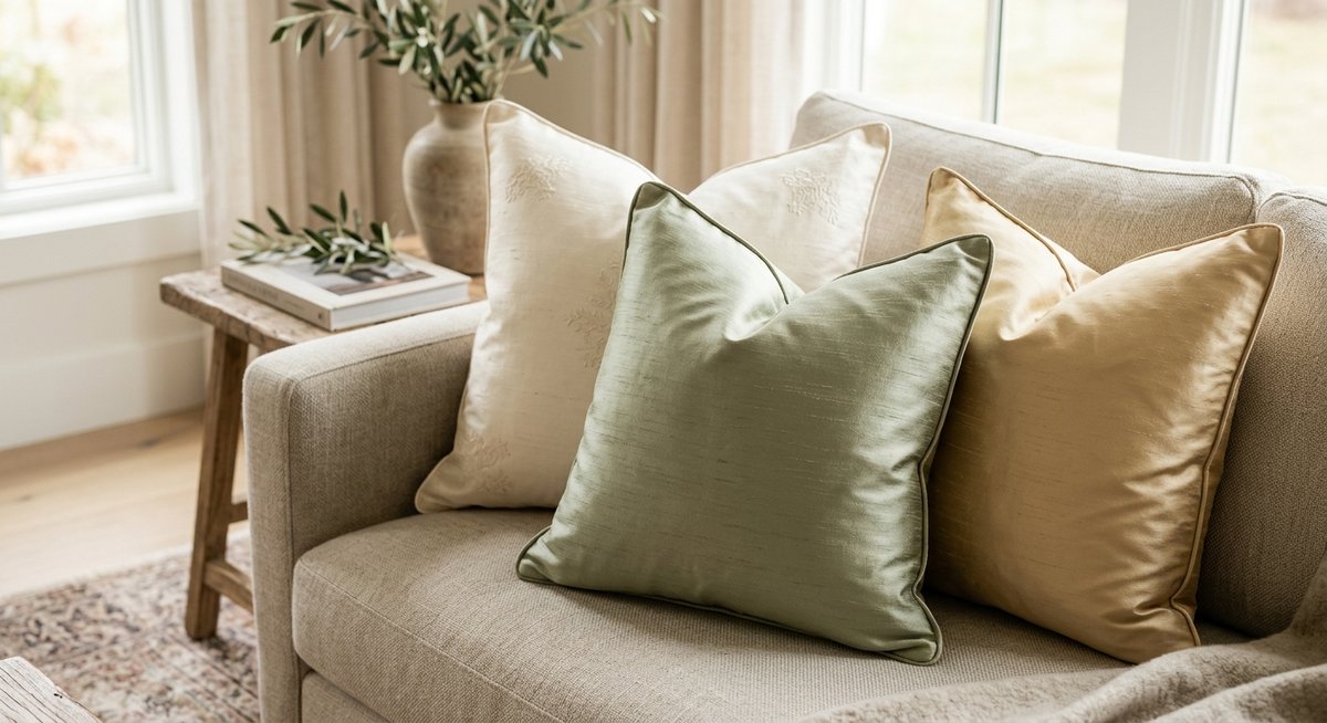 How To Maintain Silk Cushions